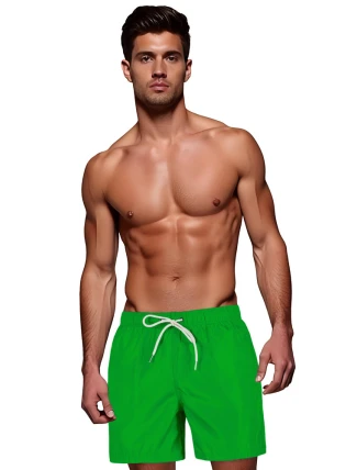 Pánské zelené šortky FashionStreet SX2540 Pánské zelené šortky FashionStreet SX2540