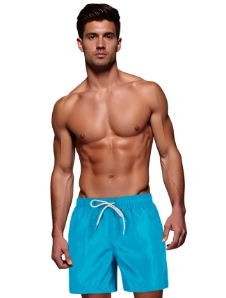 Pánské šortky světle modré FashionStreet SX2541 Pánské šortky světle modré FashionStreet SX2541