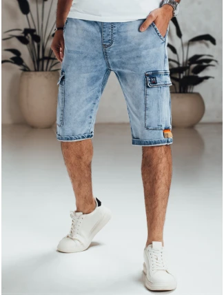 FashionStreet pánské modré džínové šortky SX2553