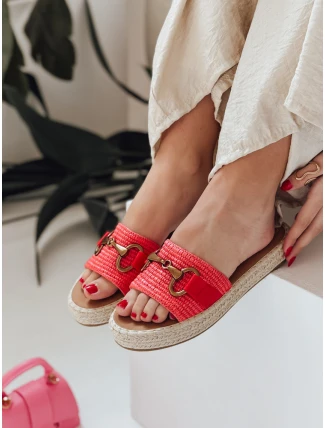 Dámské žabky MISSWAVE červené FashionStreet ZY0948