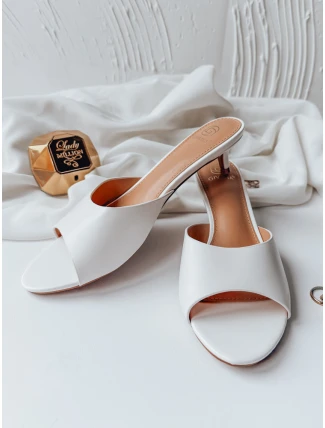 DORIMI dámské žabky bílé FashionStreet ZY0975