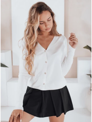 Dámský svetr CHICGLOW white FashionStreet MY2497