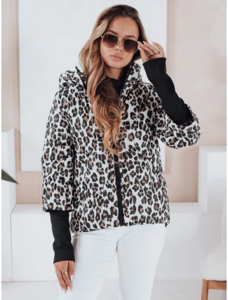 Dámská přechodná bunda v maskáčích VARESSA bílá FashionStreet TY5032