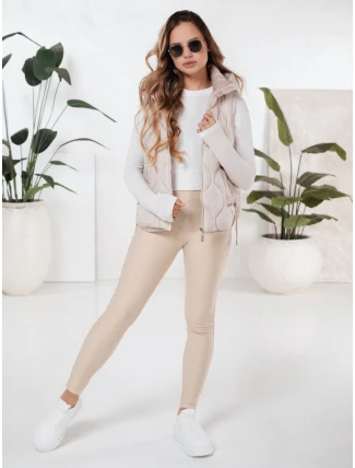 FashionStreet béžové dámské legíny UY2731