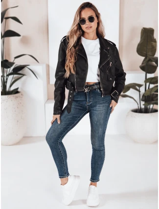 Dámské skinny džíny tmavě modré FashionStreet UY2807