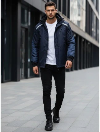 FashionStreet pánská tmavě modrá lyžařská bunda TX5129