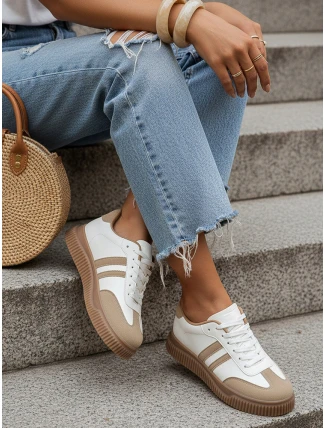 FashionStreet béžová dámská obuv ZY1402