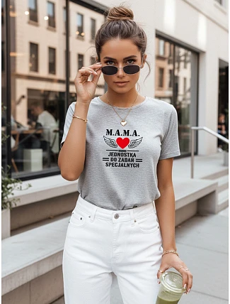 Dámská speciální úkolová jednotka M.A.M.A. šedá FashionStreet NX5026RY
