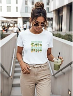 Dámské tričko s potiskem Někdy to trochu přeženu bílá FashionStreet NX5037RY
