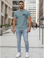 Pánské sportovní tričko s benzínovým potiskem FashionStreet NX5084R
