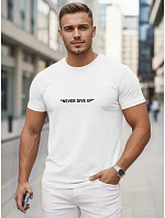 Pánské bavlněné tričko s potiskem FashionStreet NX5107R