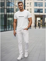 Pánské bavlněné tričko s potiskem FashionStreet NX5107R