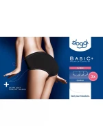 sloggi Basic+ Midi 3P - BLACK - SLOGGI BLACK - SLOGGI