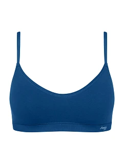 Dámská podprsenka FREE Evolve P - BLUE - tm. modrá 7010 - SLOGGI