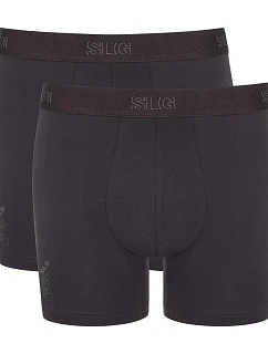 Pánské boxerky SLG Base Short C2P - BLACK - černé 3828 - SLOGGI
