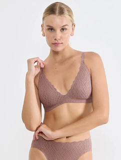 sloggi ZERO Feel Bliss THE UP P Bra - BROWN - SLOGGI BROWN - SLOGGI