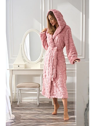 L&L 2554 Valentine dlouhý S-2XL dámský župan