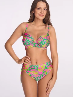 Plavková podprsenka s plnými košíčky Ava SK 246 Neon Safari