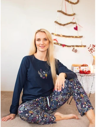 Pyžamo Key LNS 570 B25 long/r S-XL dámské