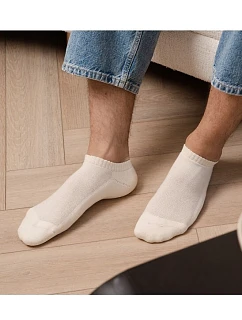 Nohy Steven art.198 100% bavlna Semi-frotte 35-46