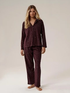 Pyžamo Atlantic NLP-503 dlouhé/r S-2XL bez zipu