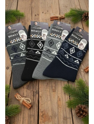 WiK SO&LI ponožky art.001/1 Angora pánské 39-46 WiK SO&LI ponožky art.001/1 Angora pánské 39-46