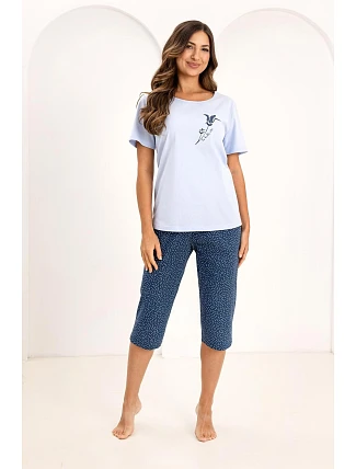 Pyžamo Regina 731 cr/r M-XL W26 dámské Pyžamo Regina 731 cr/r M-XL W26 dámské
