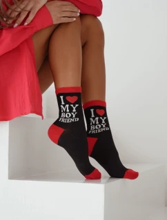 Milena ponožky 0200-151 I Love My Boyfriend 37-41