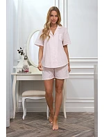 Pyžamo L&L 2613 po celé délce na zip S-XL