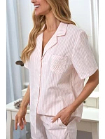 Pyžamo L&L 2613 po celé délce na zip S-XL