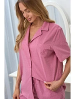 Pyžamo L&L 2613 po celé délce na zip S-XL