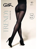 Punčocháče Gatta Trendy Modeline vzor 09, 40 den, 2–4 Punčocháče Gatta Trendy Modeline vzor 09, 40 den, 2–4