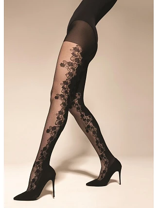 Punčocháče Gatta Trendy Floral vzor 03, 50 den, 2–4 Punčocháče Gatta Trendy Floral vzor 03, 50 den, 2–4