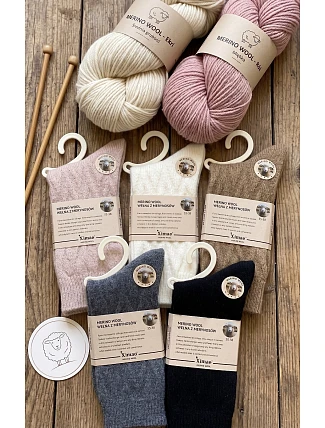 Ponožky WiK Xintao 3140 vzor 13 Merino 35–42 Ponožky WiK Xintao 3140 vzor 13 Merino 35–42
