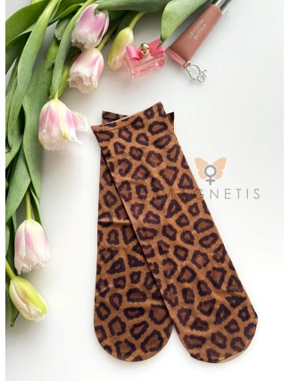 Dámské vzorované ponožky Magnetis lycra 20 den