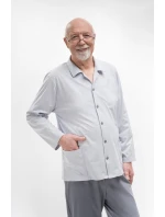 Pánské pyžamo Martel 403 Antoni III délka/r 3XL-4XL pyžamo na zip