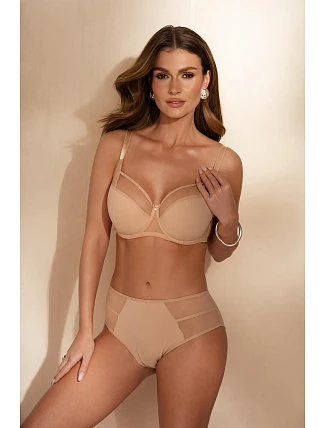 Polovyztužená dámská podprsenka semi soft Kinga BC-676 Sophie Skin