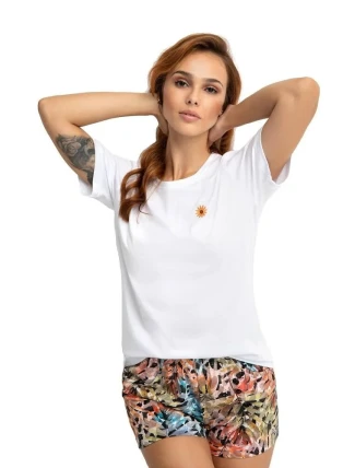 Pyžamo Luna 671 cr/r S-2XL L23 dámské