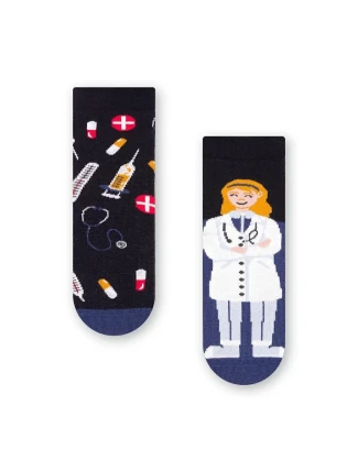 Ponožky Steven art.014 Girl Asymmetrical 26-34