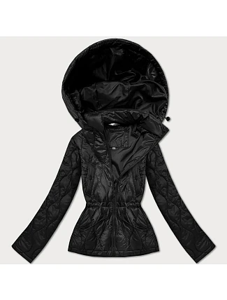 Dámská lehká bunda s kapucí Minority black (B25-510-1)