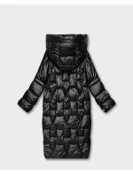 Černá dámská péřová bunda pro přechodné období v délce ke kolenům Goodlookin (T3-2623#-1) Černá dámská péřová bunda pro přechodné období v délce ke kolenům Goodlookin (T3-2623#-1)
