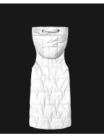 Cienki bezrękawnik z kontrastowym wykończeniem Goodlookin biały (B8583-26)