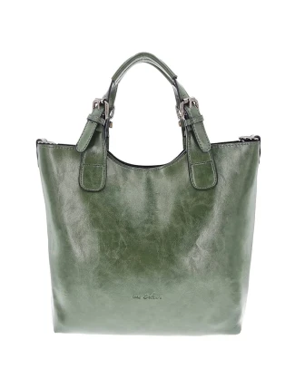 Originální dámská kabelka khaki ZEBWS - Ines Delaure