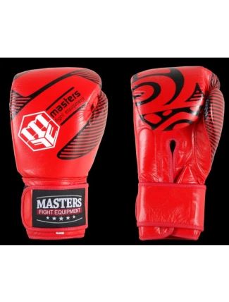MASTERS RBT-RED 12 oz kožené boxerské rukavice MASTERS RBT-RED 12 oz kožené boxerské rukavice