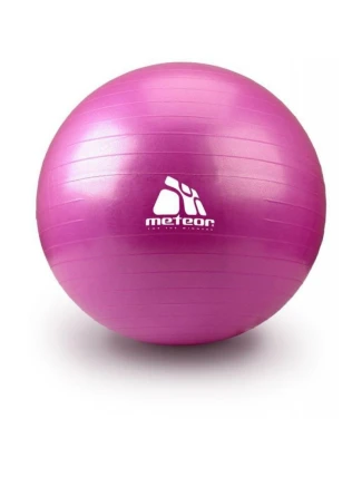 Gymnastický míč Meteor 55 cm růžový 31170