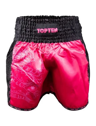 TOP TEN "DRAGON" šortky černá/růžová M