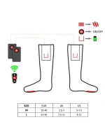GLOVII POWERBANK VYHŘÍVANÉ PONOŽKY VELIKOST L (41-46), ČERVENÉ, BATERIE, NABÍJEČKA A DÁLKOVÉ OVLÁDÁNÍ V BALENÍ, GQ3L GLOVII POWERBANK VYHŘÍVANÉ PONOŽKY VELIKOST L (41-46), ČERVENÉ, BATERIE, NABÍJEČKA A DÁLKOVÉ OVLÁDÁNÍ V BALENÍ, GQ3L