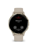 Hodinky Garmin Venu 3S 41mm béžové barvy