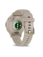 Hodinky Garmin Venu 3S 41mm béžové barvy