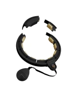 Černá/zlatá HHM13 Magnetická sada Hula Hop s počítadlem HMS + černý zeštíhlující pás BR163 Černá/zlatá HHM13 Magnetická sada Hula Hop s počítadlem HMS + černý zeštíhlující pás BR163